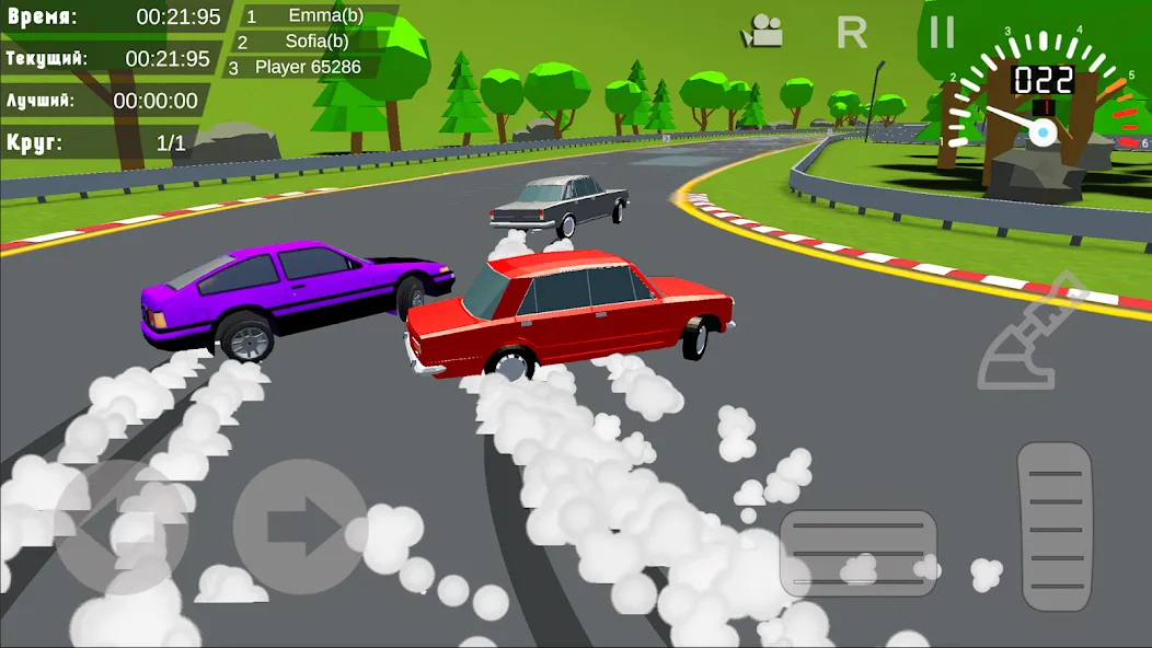 Скачать взломанную Drift in Car  [МОД Menu] — полная версия apk на Андроид screen 1