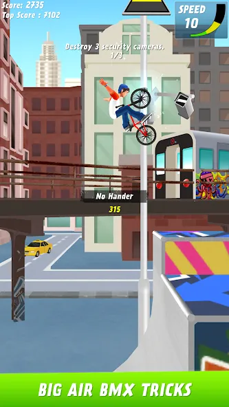 Скачать взломанную Max Air BMX (Макс Эйр БМХ)  [МОД Меню] — стабильная версия apk на Андроид screen 1