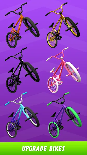 Скачать взломанную Max Air BMX (Макс Эйр БМХ)  [МОД Меню] — стабильная версия apk на Андроид screen 4