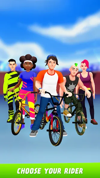 Скачать взломанную Max Air BMX (Макс Эйр БМХ)  [МОД Меню] — стабильная версия apk на Андроид screen 5