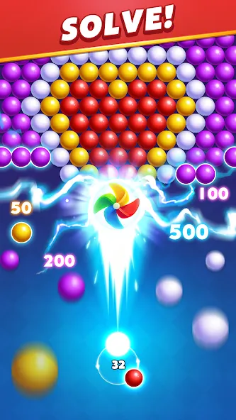 Взлом Bubble Shooter Royal Pop  [МОД Unlocked] — стабильная версия apk на Андроид screen 4