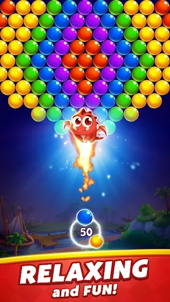 Взломанная Bubble Shooter  [МОД Mega Pack] — последняя версия apk на Андроид screen 4