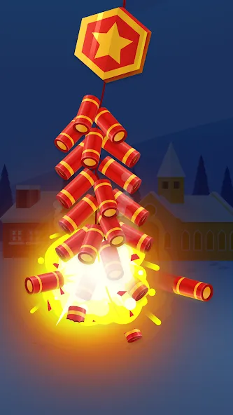 Скачать взломанную Diwali Firecrackers Simulator (Дивали Файркрекерс Симулятор)  [МОД Бесконечные деньги] — полная версия apk на Андроид screen 5