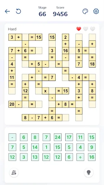 Взломанная Crossmath — Math Puzzle Games (Математические головоломки игры)  [МОД Mega Pack] — стабильная версия apk на Андроид screen 2