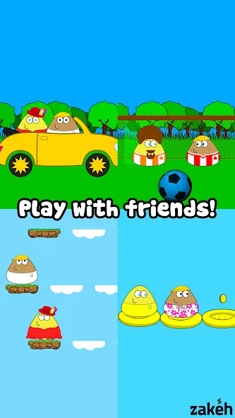 Скачать взломанную Pou (Пуо)  [МОД Меню] — полная версия apk на Андроид screen 5