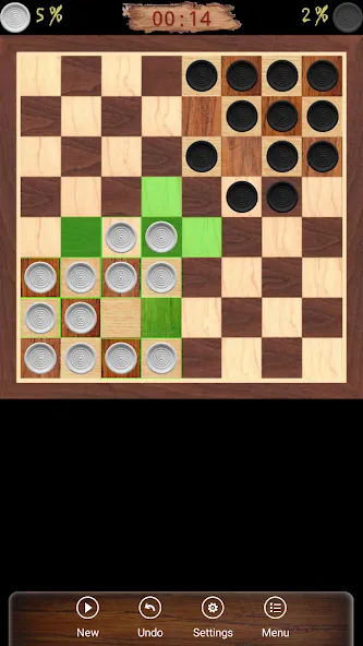 Скачать взлом Ugolki — Checkers — Dama  [МОД Unlimited Money] — стабильная версия apk на Андроид screen 1