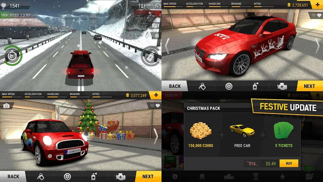 Скачать взлом Racing Fever (Рейсинг Фивер)  [МОД Menu] — полная версия apk на Андроид screen 4