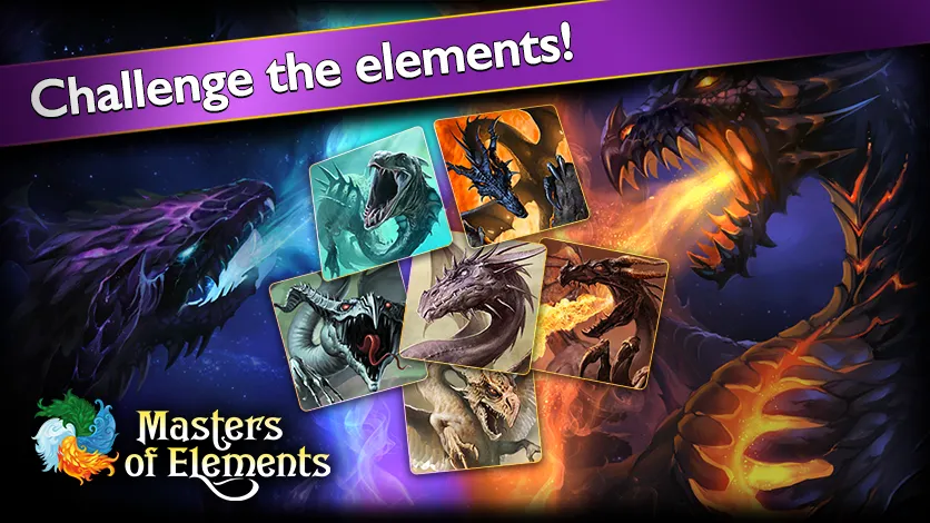 Скачать взломанную Masters of Elements－Online CCG  [МОД Бесконечные монеты] — последняя версия apk на Андроид screen 3