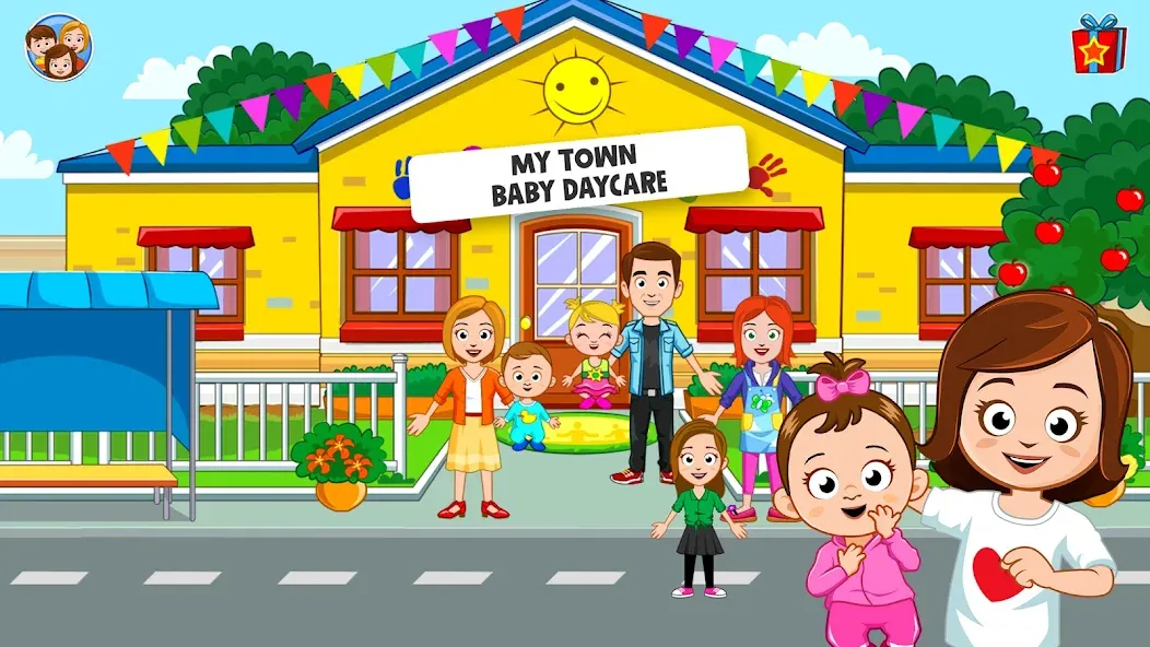 Скачать взломанную My Town : Daycare Game  [МОД Много денег] — полная версия apk на Андроид screen 2