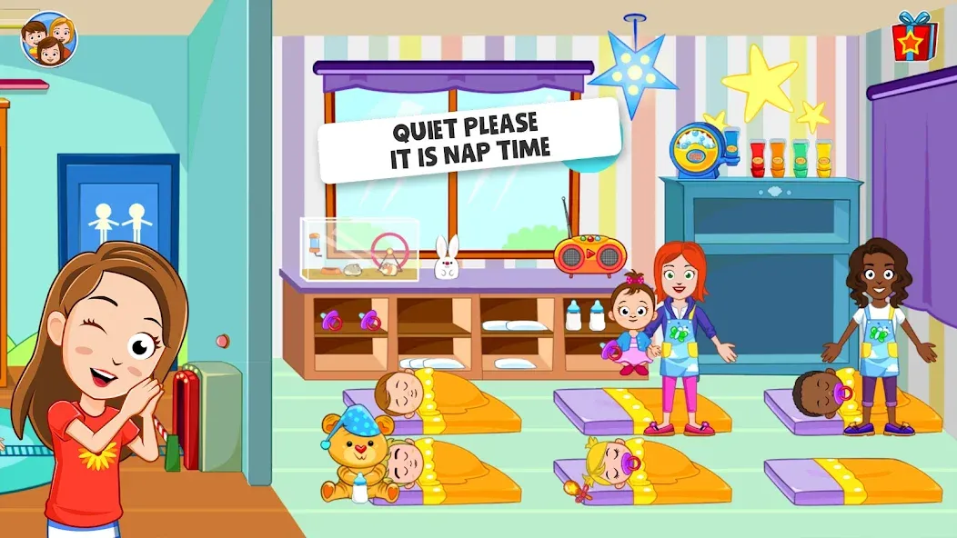 Скачать взломанную My Town : Daycare Game  [МОД Много денег] — полная версия apk на Андроид screen 5