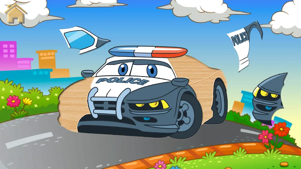 Скачать взлом Car Puzzles for Toddlers  [МОД Unlimited Money] — стабильная версия apk на Андроид screen 2