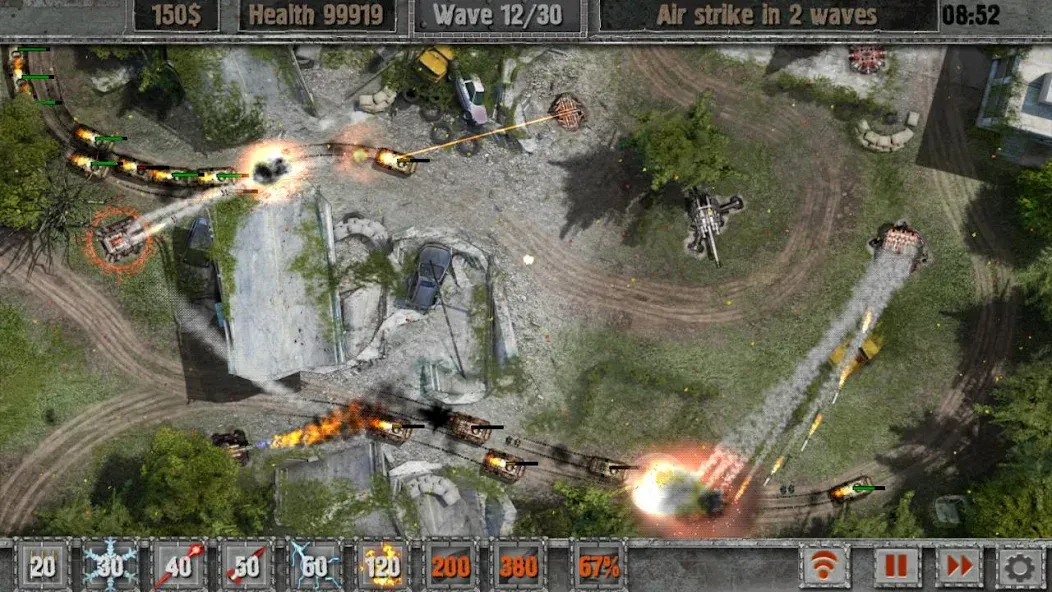 Скачать взлом Defense Zone 2 HD Lite (Дефенс Зон 2  Лайт)  [МОД Mega Pack] — стабильная версия apk на Андроид screen 1