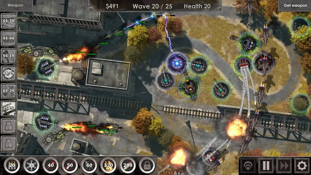 Взлом Defense Zone 3 HD (Дефенс Зон 3 )  [МОД Бесконечные монеты] — стабильная версия apk на Андроид screen 2