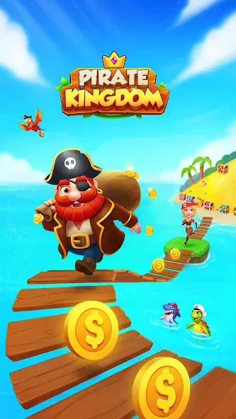 Скачать взлом Coin Rush — Pirate GO! (Коин Раш)  [МОД Все открыто] — стабильная версия apk на Андроид screen 1