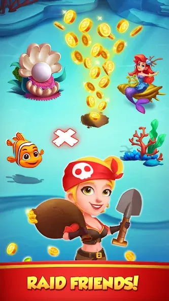 Скачать взлом Coin Rush — Pirate GO! (Коин Раш)  [МОД Все открыто] — стабильная версия apk на Андроид screen 3