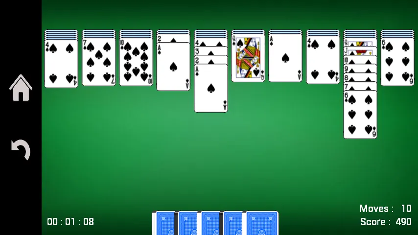 Взлом Spider Solitaire  [МОД Unlimited Money] — последняя версия apk на Андроид screen 1