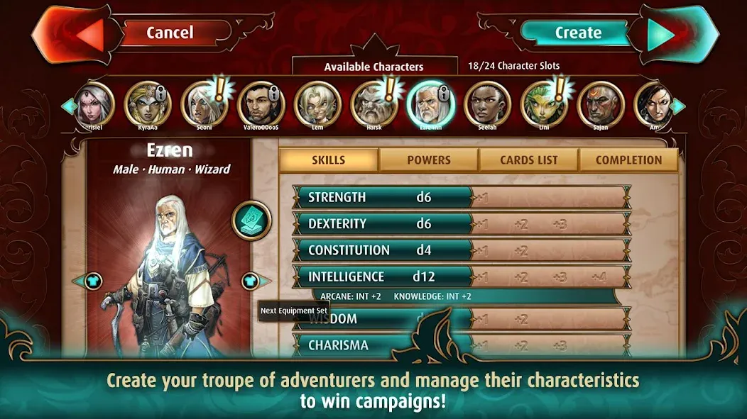 Скачать взлом Pathfinder Adventures (Пэсаифиндэр Эдвентурес)  [МОД Меню] — полная версия apk на Андроид screen 2