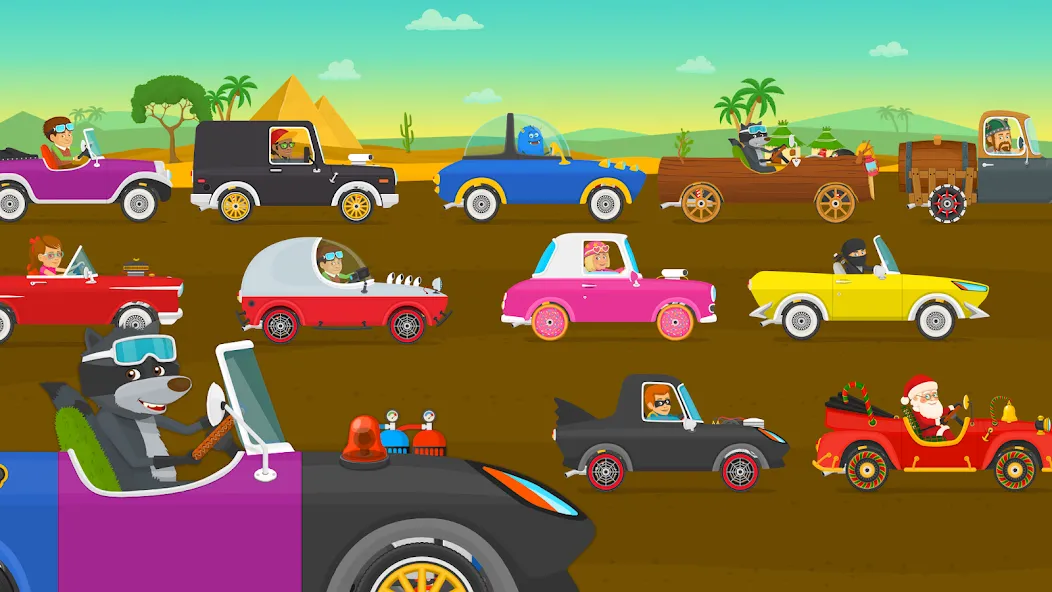 Взлом Racing car games for kids 2-5  [МОД Много денег] — полная версия apk на Андроид screen 5