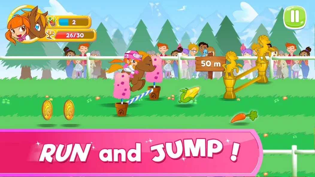 Взломанная Pony Run : Magic Trails (Пони Ран)  [МОД Mega Pack] — стабильная версия apk на Андроид screen 1