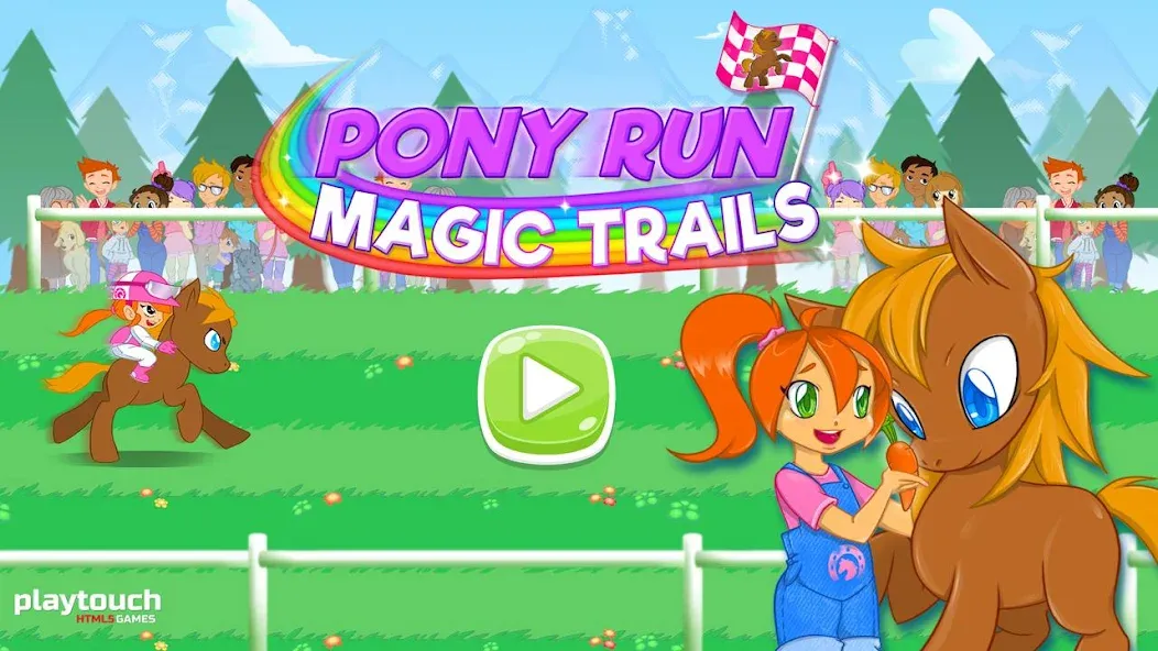 Взломанная Pony Run : Magic Trails (Пони Ран)  [МОД Mega Pack] — стабильная версия apk на Андроид screen 4