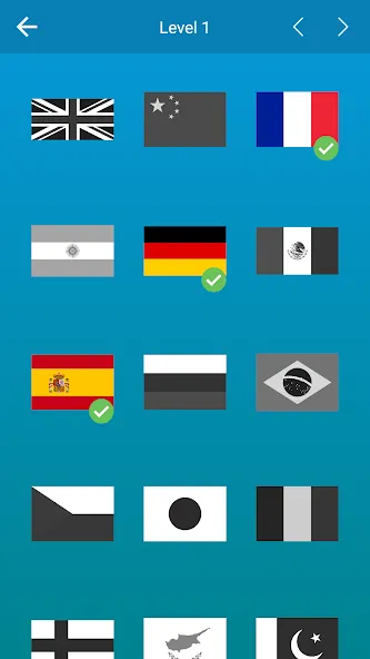 Скачать взломанную Flags of the World + Emblems:  [МОД Много денег] — последняя версия apk на Андроид screen 2