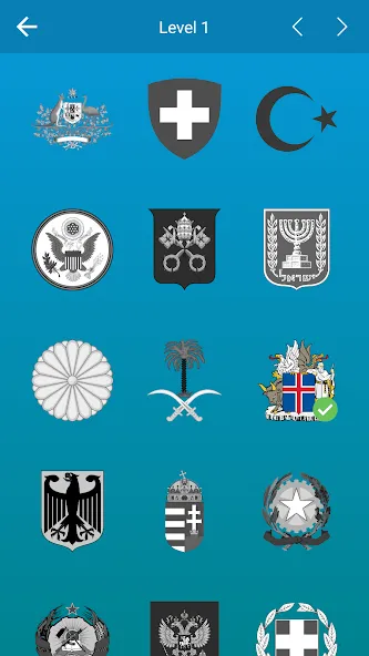 Скачать взломанную Flags of the World + Emblems:  [МОД Много денег] — последняя версия apk на Андроид screen 4