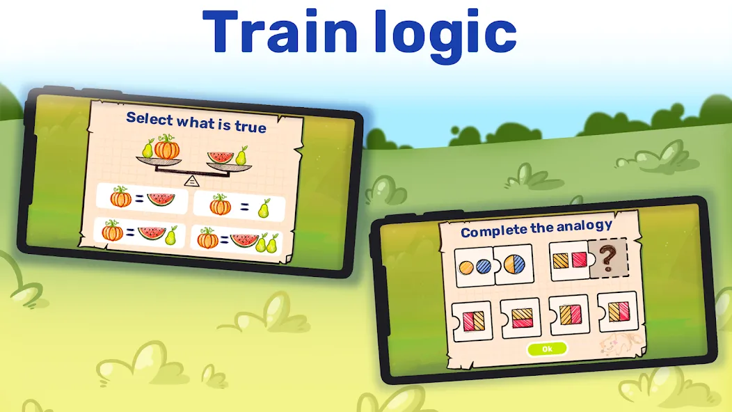 Скачать взлом Math&Logic games for kids  [МОД Unlocked] — последняя версия apk на Андроид screen 3