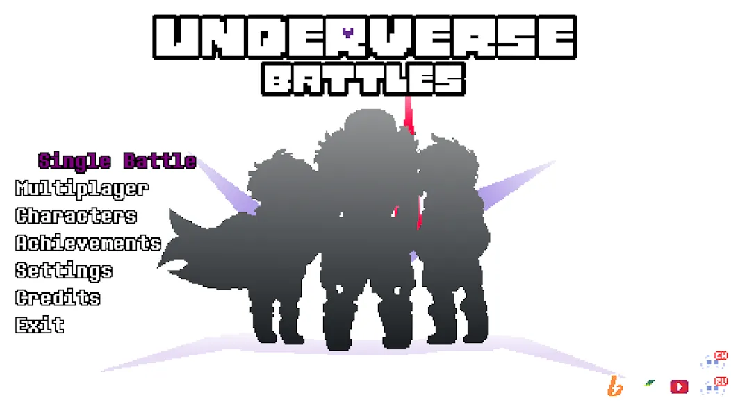 Взломанная Underverse Battles (Андерверс Баттлз)  [МОД Все открыто] — стабильная версия apk на Андроид screen 1