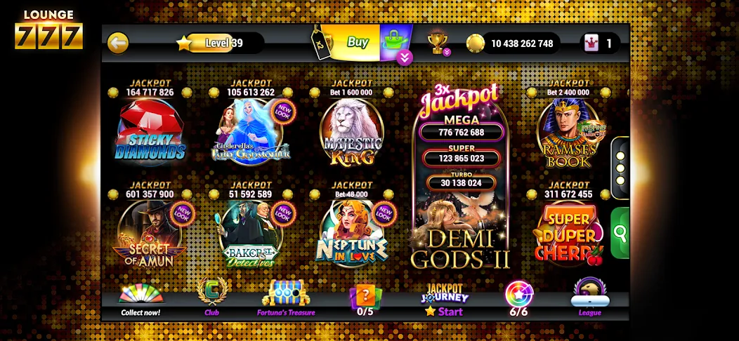 Скачать взломанную Lounge777 — Online Casino (Лаундж777)  [МОД Меню] — стабильная версия apk на Андроид screen 1