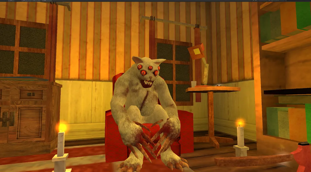 Скачать взлом Cat Fred Evil Pet. Horror game  [МОД Бесконечные деньги] — полная версия apk на Андроид screen 4