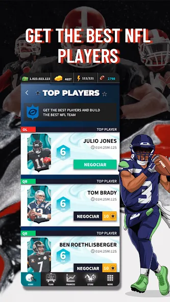 Скачать взлом Fantasy Football Bowl Manager (Американ)  [МОД Menu] — стабильная версия apk на Андроид screen 3