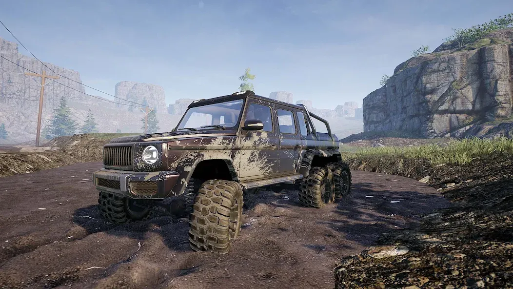 Взлом Off Road 4×4 Driving Simulator (Офф Роад)  [МОД Unlocked] — последняя версия apk на Андроид screen 1