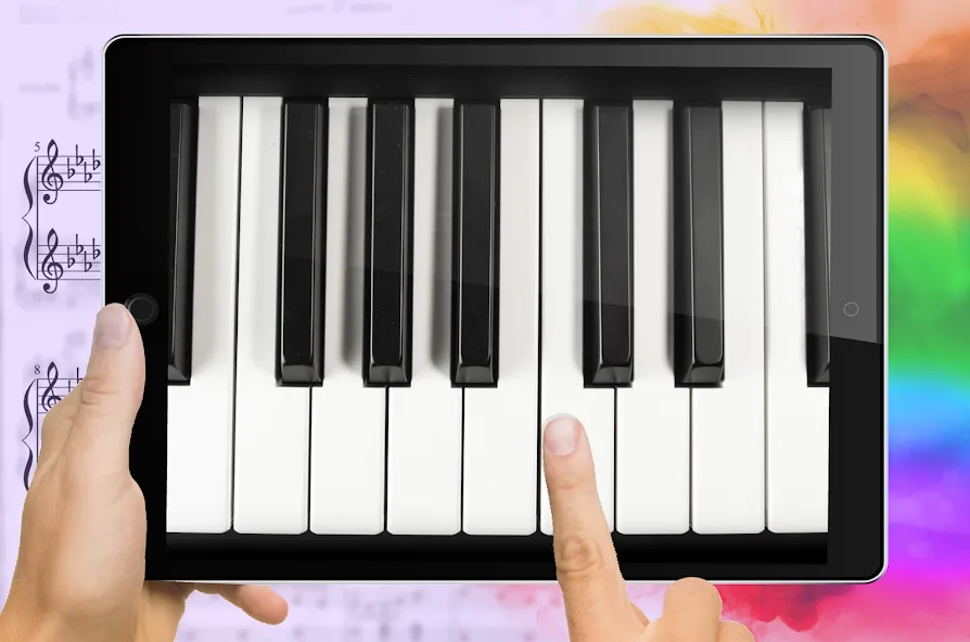 Скачать взломанную Piano  [МОД Menu] — стабильная версия apk на Андроид screen 1