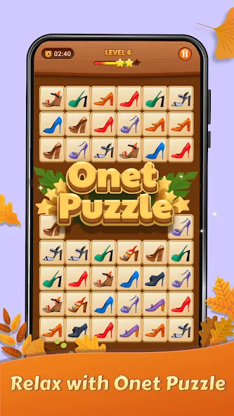 Взлом Onet Puzzle — Tile Match Game (Онет Пазл)  [МОД Unlocked] — полная версия apk на Андроид screen 1