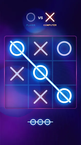 Скачать взломанную Tic Tac Toe 2 Player: XO Game (Тик Так Тоу 2 игрока)  [МОД Unlocked] — стабильная версия apk на Андроид screen 4