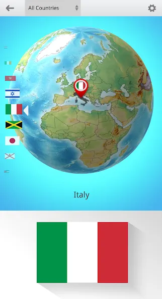 Скачать взлом Flags On the Globe  [МОД Бесконечные монеты] — стабильная версия apk на Андроид screen 4