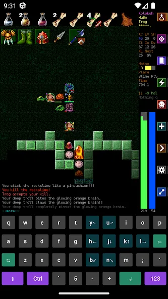 Скачать взломанную Dungeon Crawl Stone Soup (Данжен Кролл Стоун Суп)  [МОД Mega Pack] — стабильная версия apk на Андроид screen 2