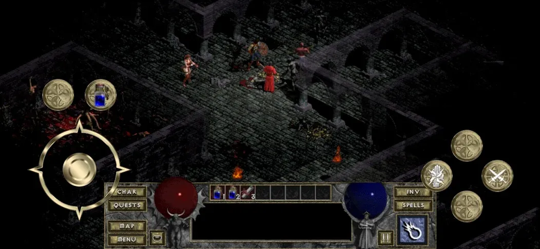 Скачать взлом DevilutionX — Diablo 1 port (ДевилутионЭкс)  [МОД Unlimited Money] — полная версия apk на Андроид screen 2