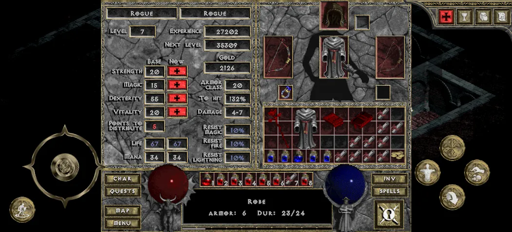 Скачать взлом DevilutionX — Diablo 1 port (ДевилутионЭкс)  [МОД Unlimited Money] — полная версия apk на Андроид screen 3