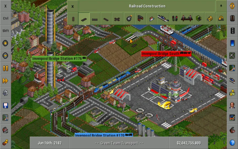 Взломанная OpenTTD (Открой ТТД)  [МОД Все открыто] — последняя версия apk на Андроид screen 1