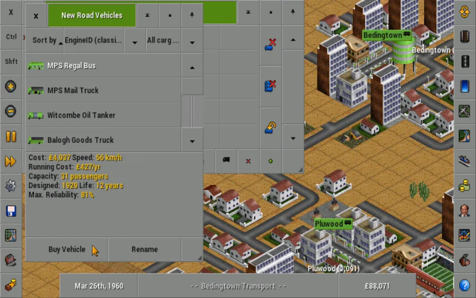 Взломанная OpenTTD (Открой ТТД)  [МОД Все открыто] — последняя версия apk на Андроид screen 2