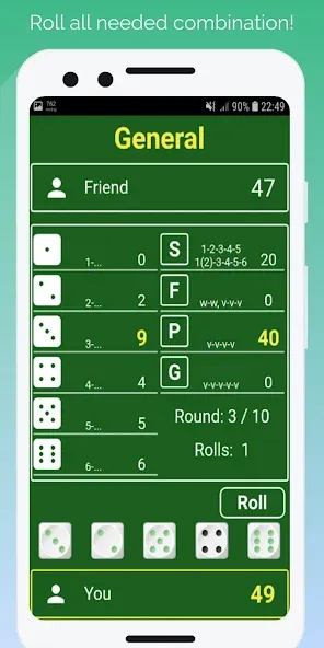 Взломанная Dice Games  [МОД Menu] — последняя версия apk на Андроид screen 1