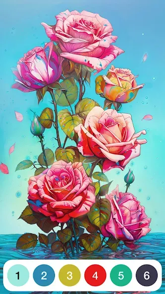 Скачать взломанную Paint by Number: Coloring Game  [МОД Меню] — стабильная версия apk на Андроид screen 1