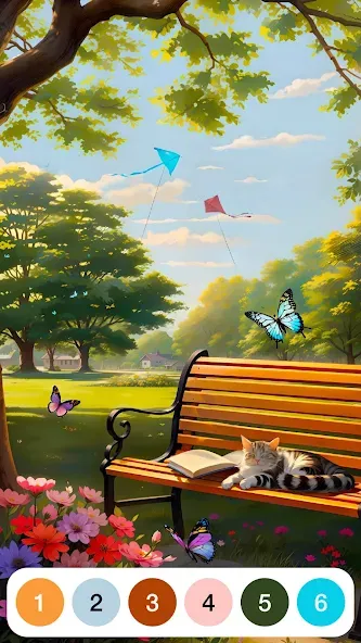Скачать взломанную Paint by Number: Coloring Game  [МОД Меню] — стабильная версия apk на Андроид screen 5