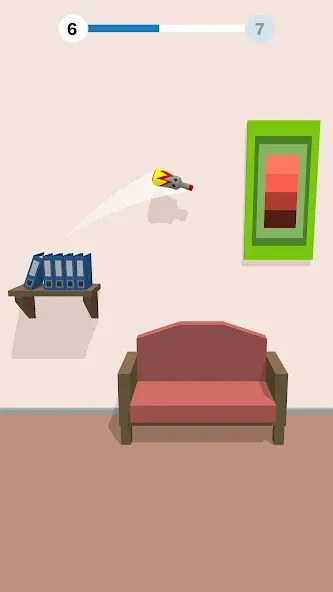 Скачать взлом Bottle Flip 3D — Tap & Jump (Ботл Флип 3Д)  [МОД Меню] — последняя версия apk на Андроид screen 4