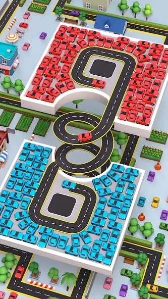 Скачать взлом Car Parking Games: Parking Jam (Кар Паркинг Джем)  [МОД Mega Pack] — стабильная версия apk на Андроид screen 1