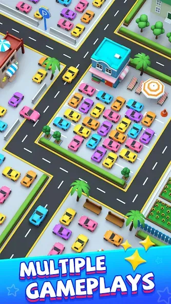 Скачать взлом Car Parking Games: Parking Jam (Кар Паркинг Джем)  [МОД Mega Pack] — стабильная версия apk на Андроид screen 2