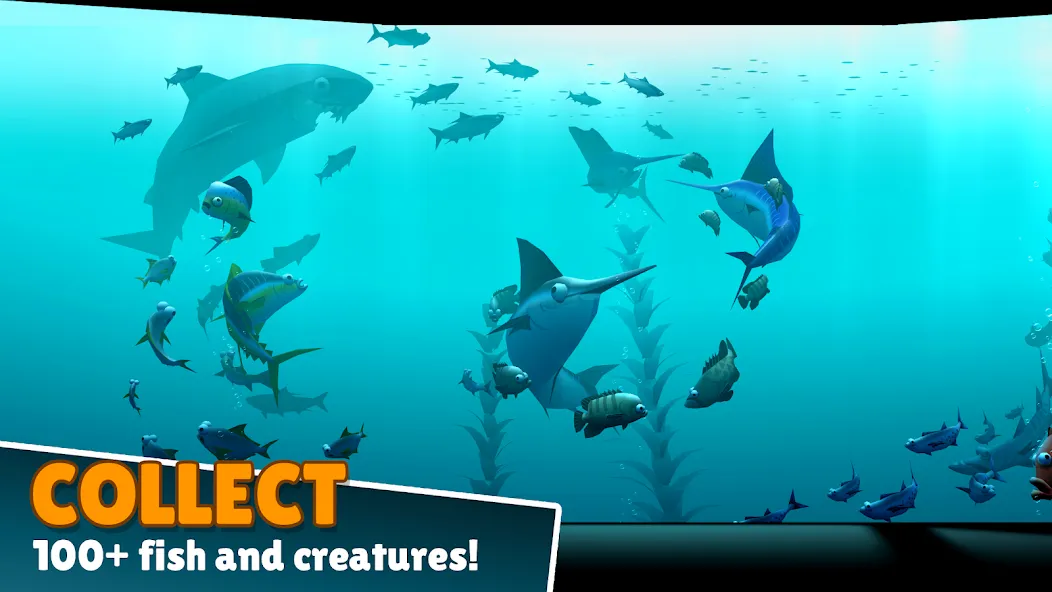 Взлом Creatures of the Deep: Fishing (Кричерс оф зе Дип)  [МОД Много денег] — полная версия apk на Андроид screen 3