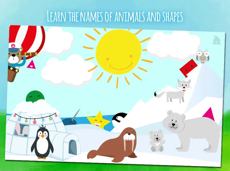 Взлом Animals learn words for kids  [МОД Много денег] — последняя версия apk на Андроид screen 2