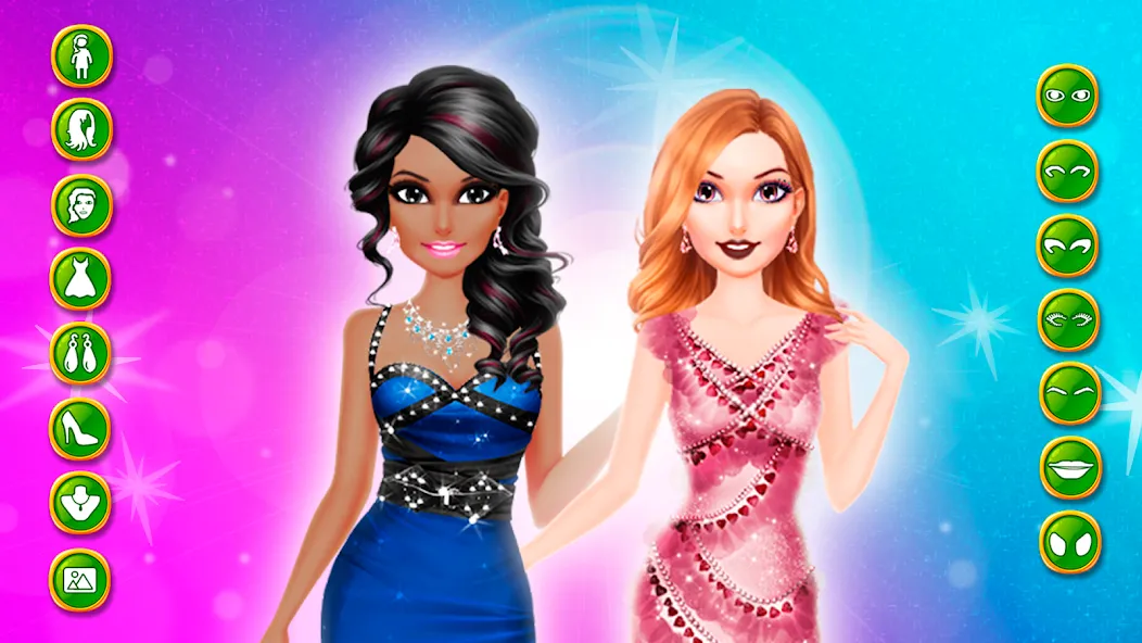 Взломанная Makeup games makeover dress up  [МОД Все открыто] — полная версия apk на Андроид screen 5